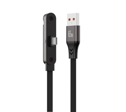 كابل شحن سريع 240 watt, يأتي بطول 1.5 متر ويأتي مدمج بحامل للهاتف