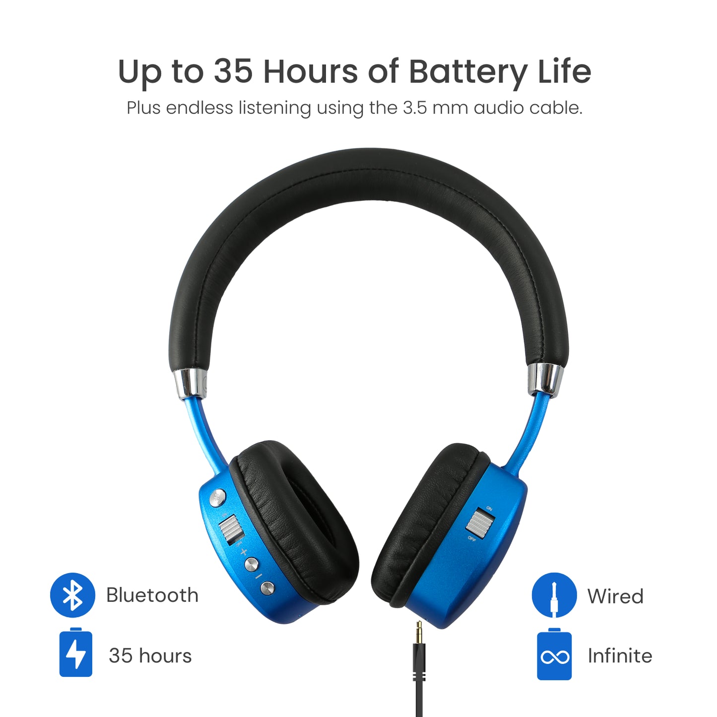 سماعة PuroQuiet Plus لاسلكية للأطفال بعزل ضوضاء ANC وحد صوت 85dB