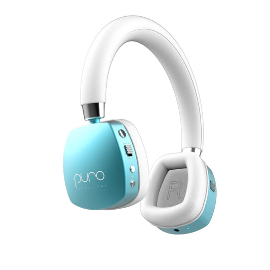 سماعة PuroQuiet Plus لاسلكية للأطفال بعزل ضوضاء ANC وحد صوت 85dB