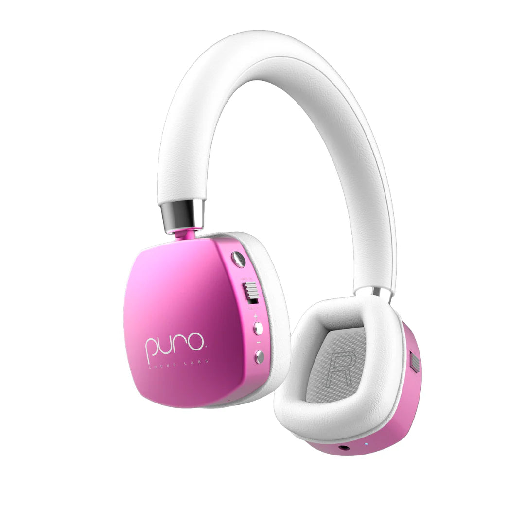 سماعة PuroQuiet Plus لاسلكية للأطفال بعزل ضوضاء ANC وحد صوت 85dB